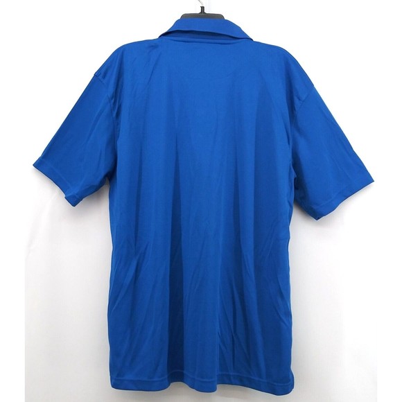 Grey Matter Concepts Polo Shirt Mens XL Blue Collared Short Sleeve Activewear - Picture 2 of 5